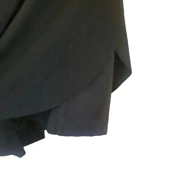 Joy Lab Women's Black Nylon/Spandex Butterfly Drawstring Shorts - Picture 6 of 7